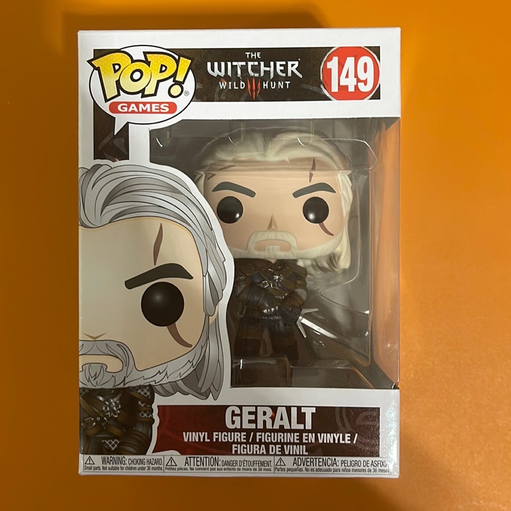 Geralt The Witcher funko pop